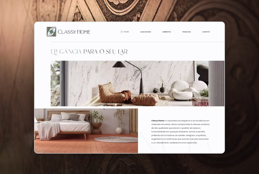 Cover image for Classy Home - Web Design and WP Development
