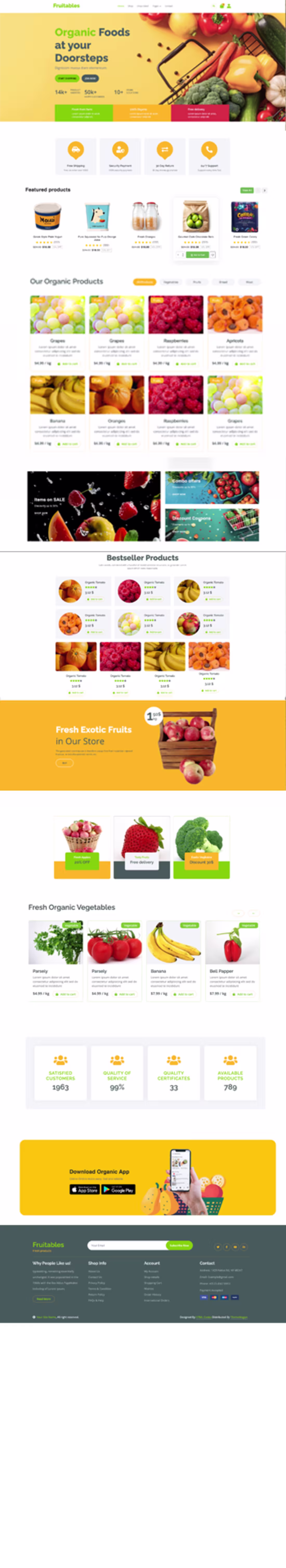 Cover image for organic fruitables