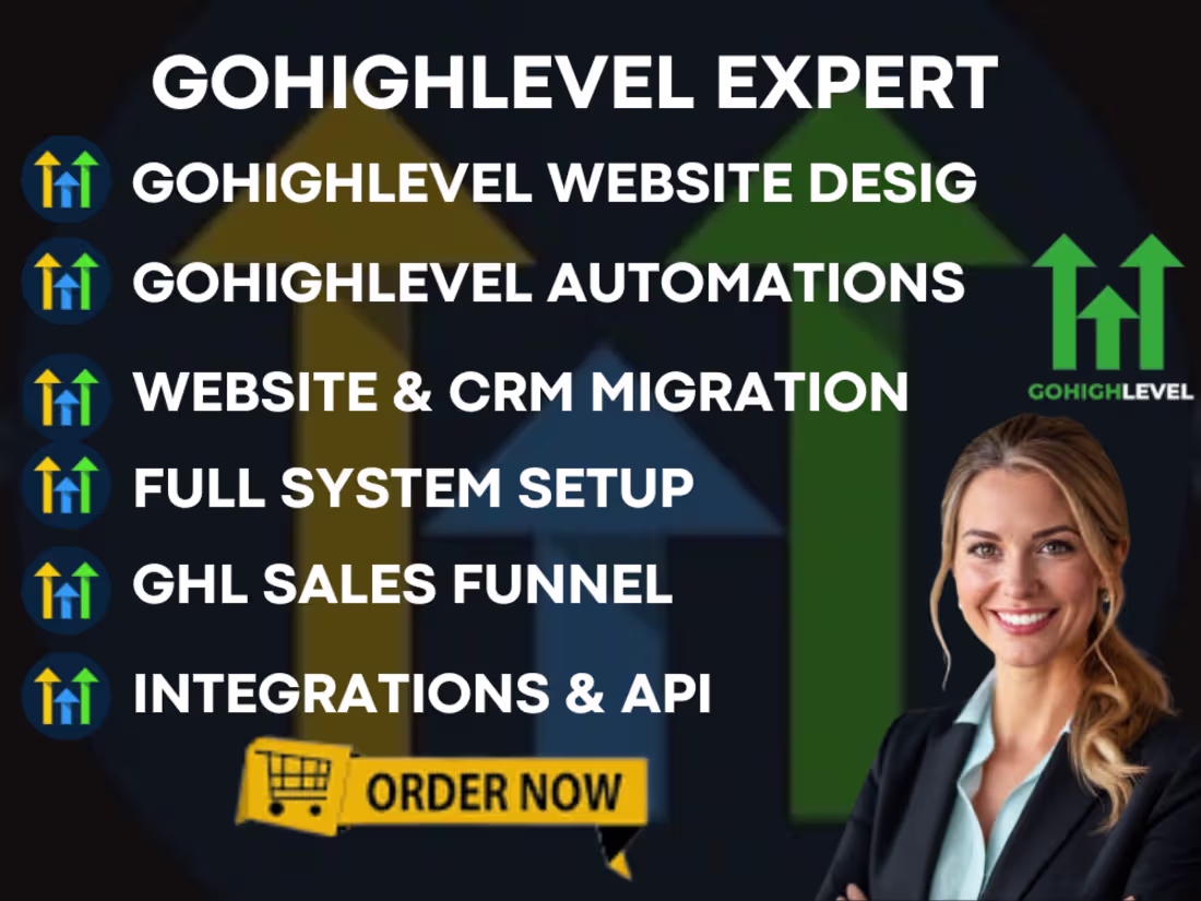 Cover image for GoHighLevel Sales Funnel, Website & CRM Migration | GHL Automate