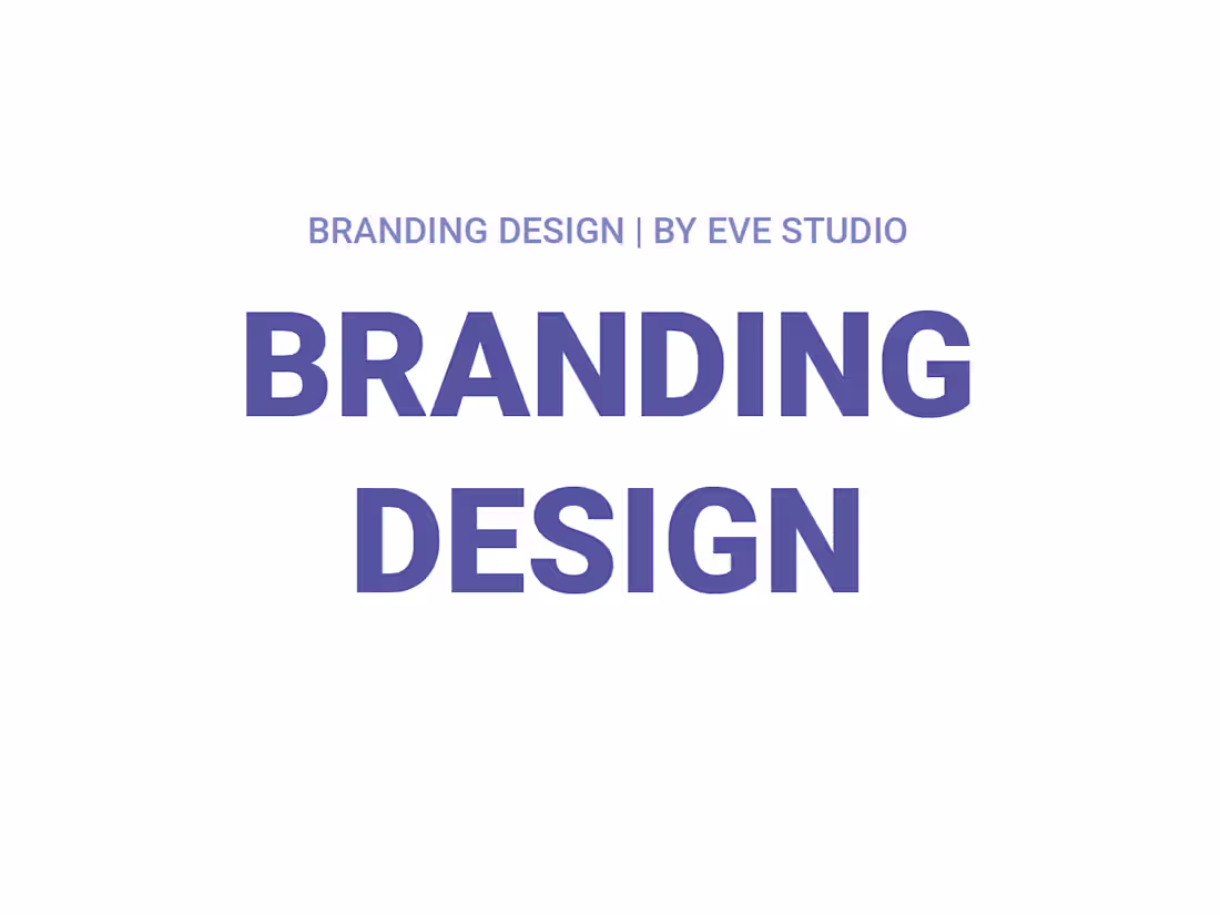 Cover image for Branding Design