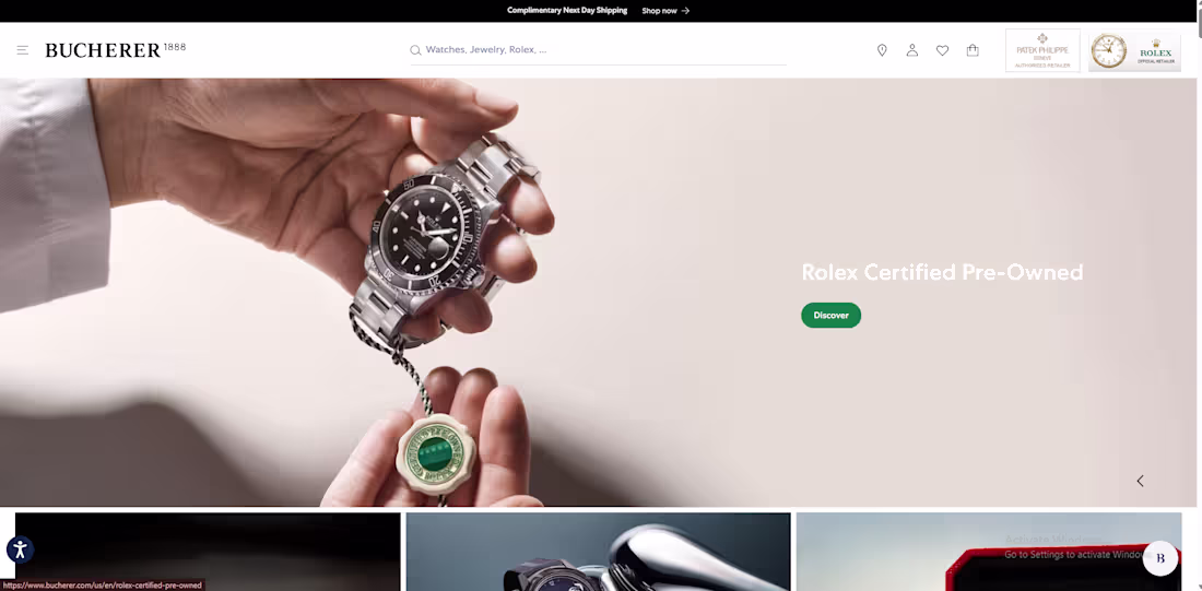 Cover image for Luxury E-commerce Website Design & Development