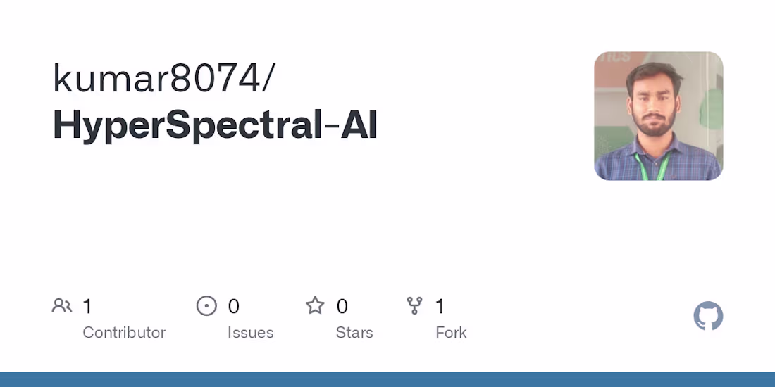 Cover image for Hyperspectral Image Classification with CNN and AE