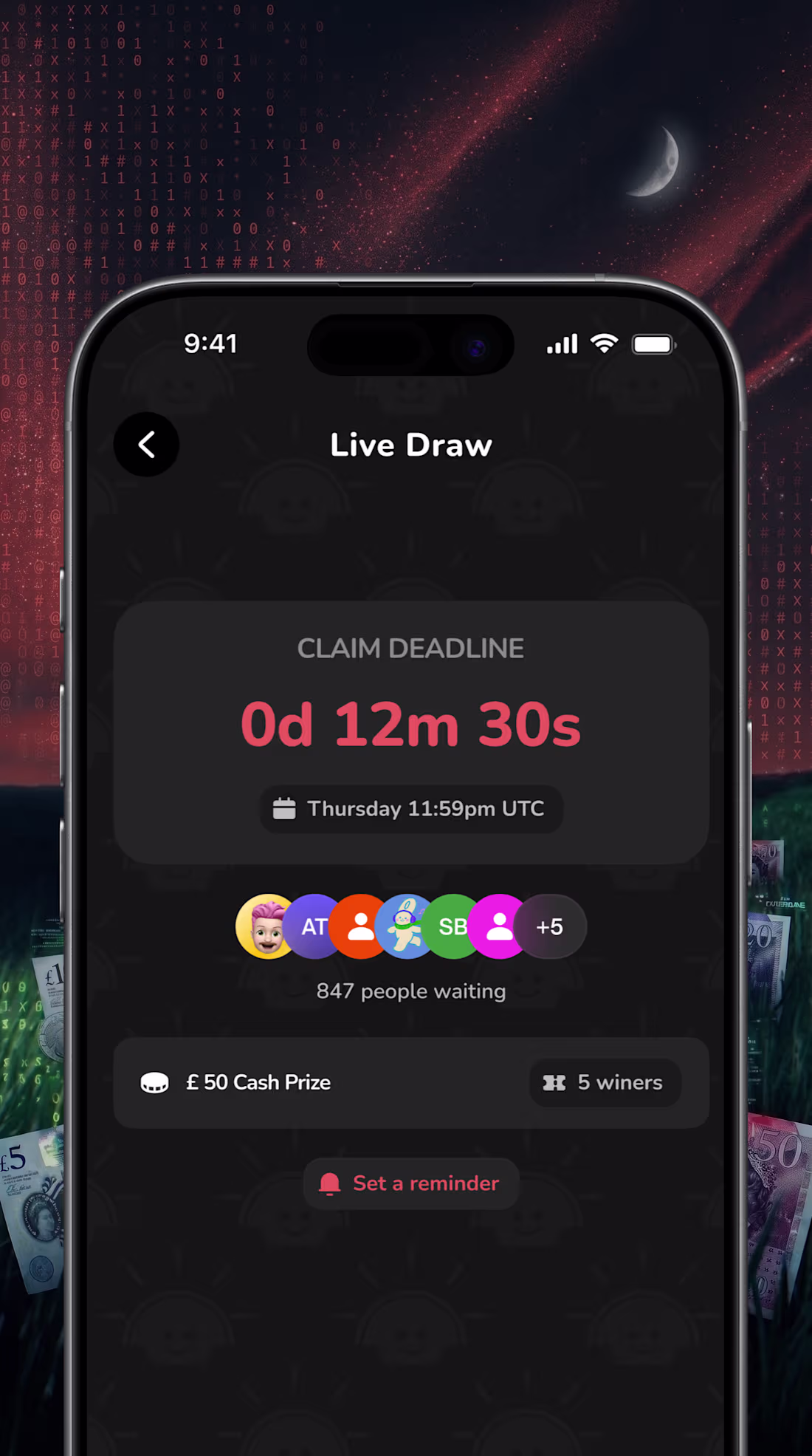 Cover image for Live Draw - Cash Giveaway