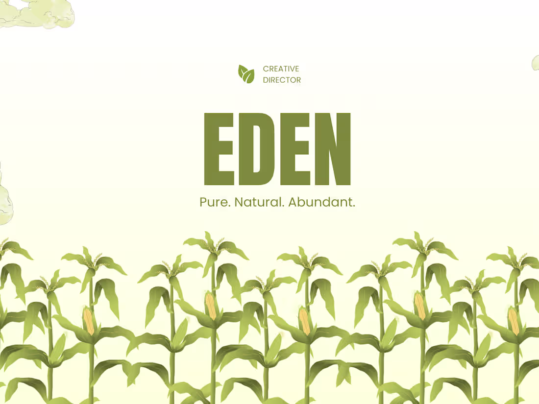 Cover image for Brand Identity Direction — EDEN
