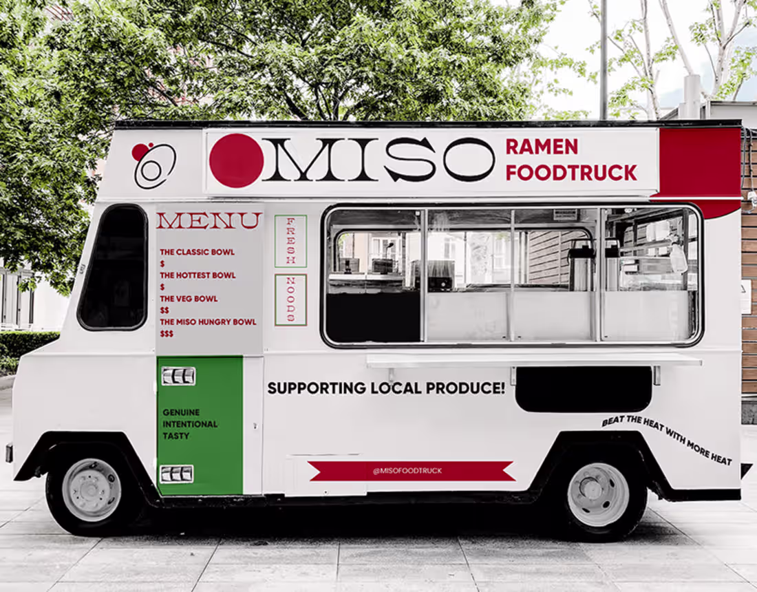 Cover image for Ramen Truck Style Guide | Behance