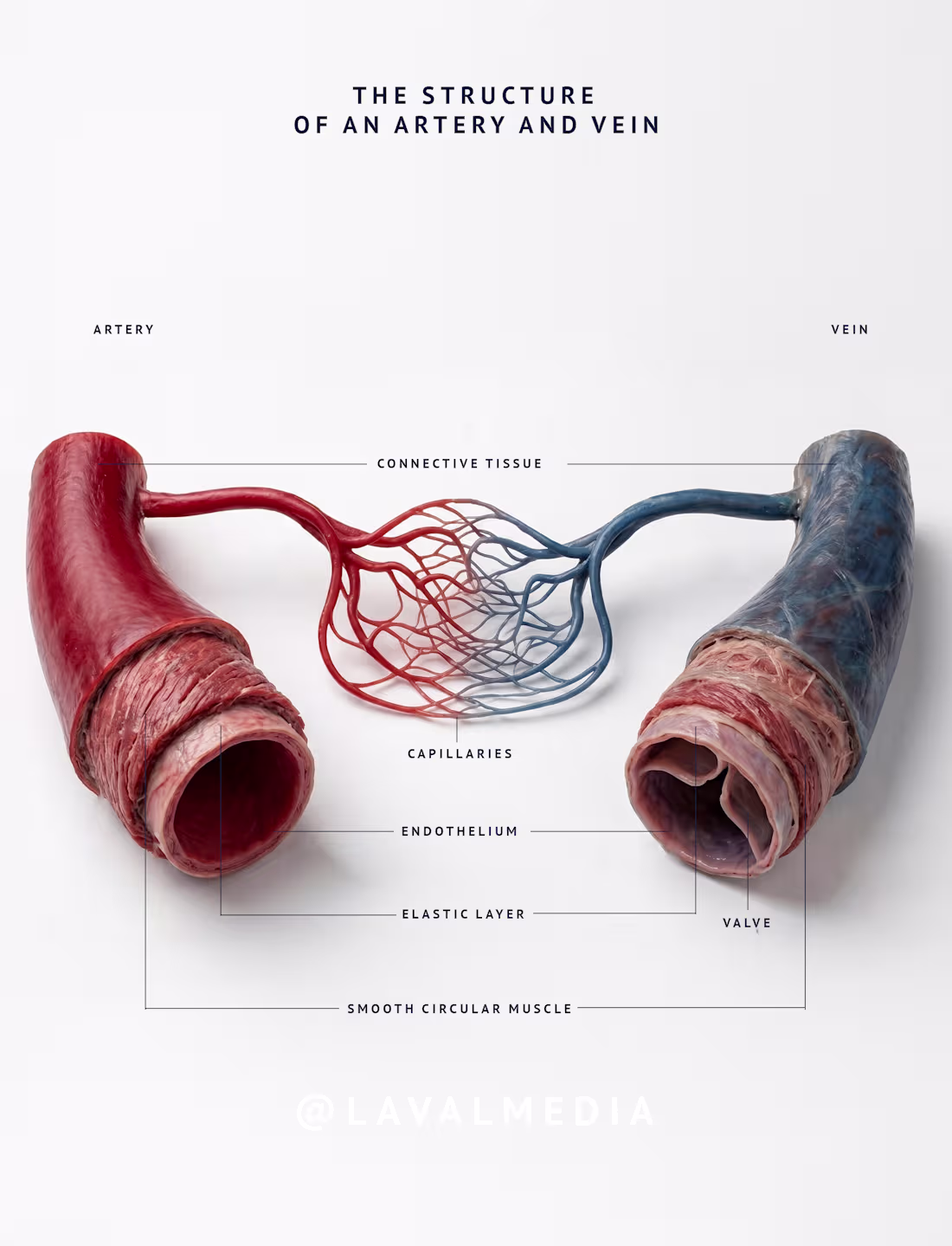 Cover image for An artery. A vein. A