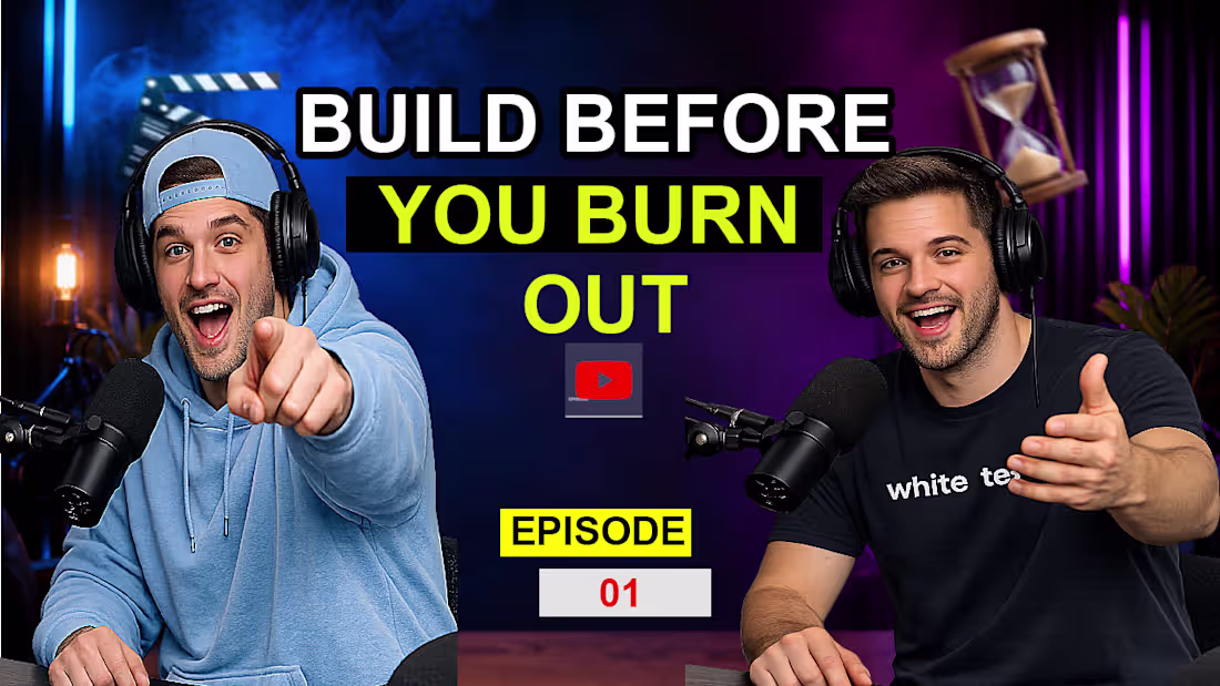Cover image for Professional podcast thumbnail design created