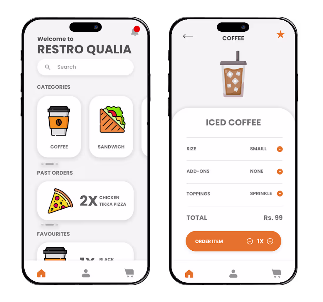 Cover image for Coffee shop app