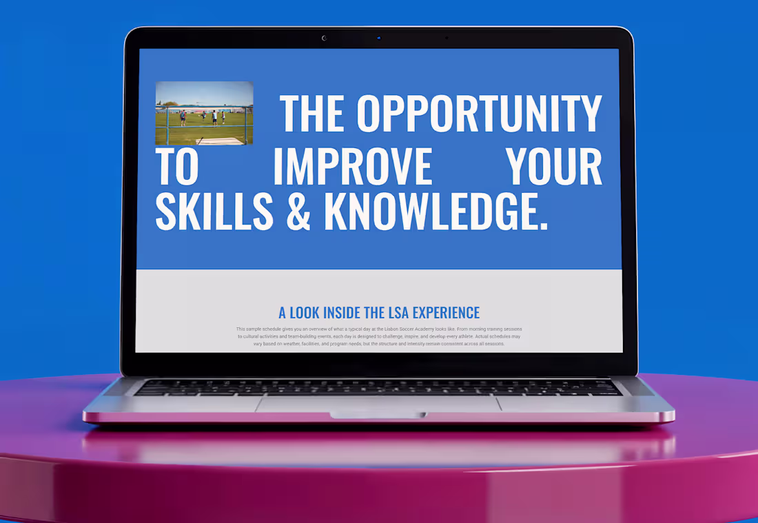 Cover image for Lisbon Soccer Academy