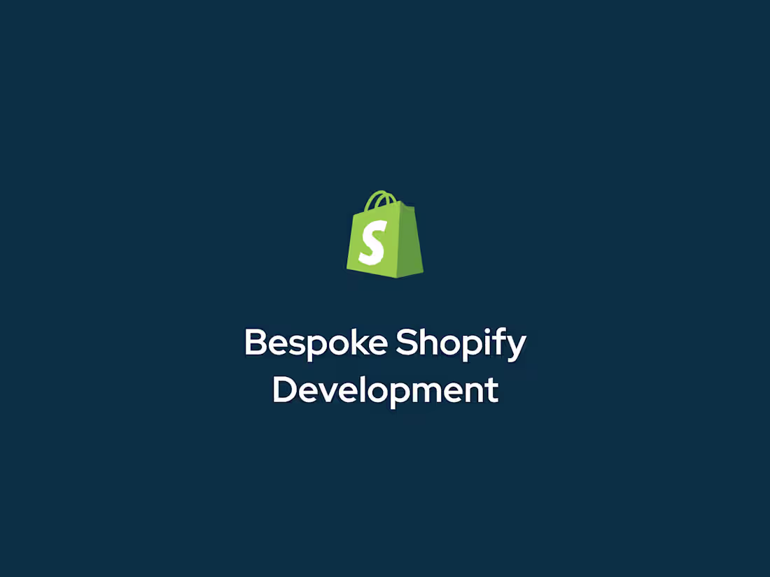 Cover image for Custom Shopify Development (Figma to Shopify)