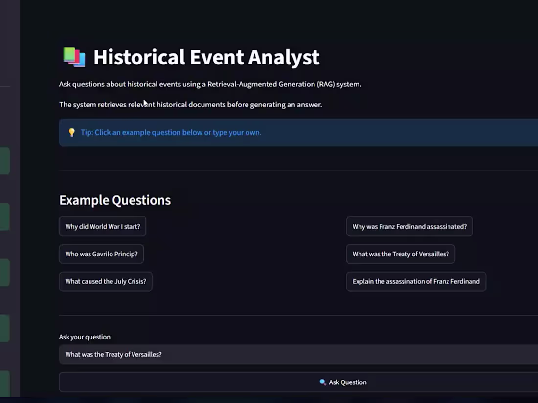 Cover image for Built an AI-powered Historical Event