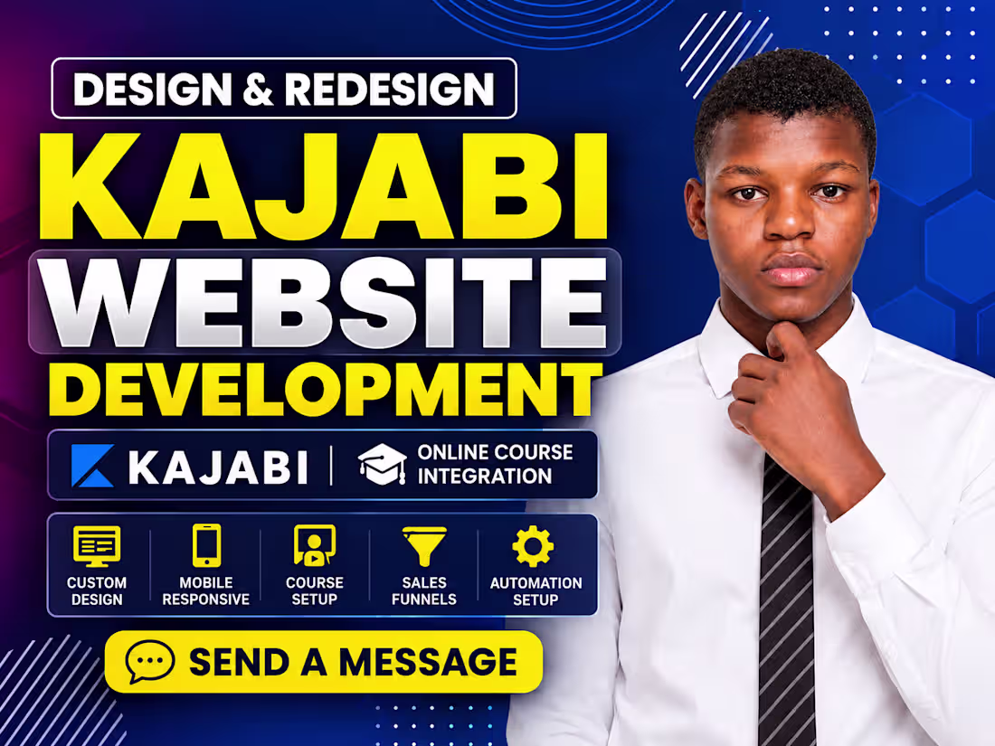 Cover image for Kajabi Website Design & Redesign | Course Setup & Automation