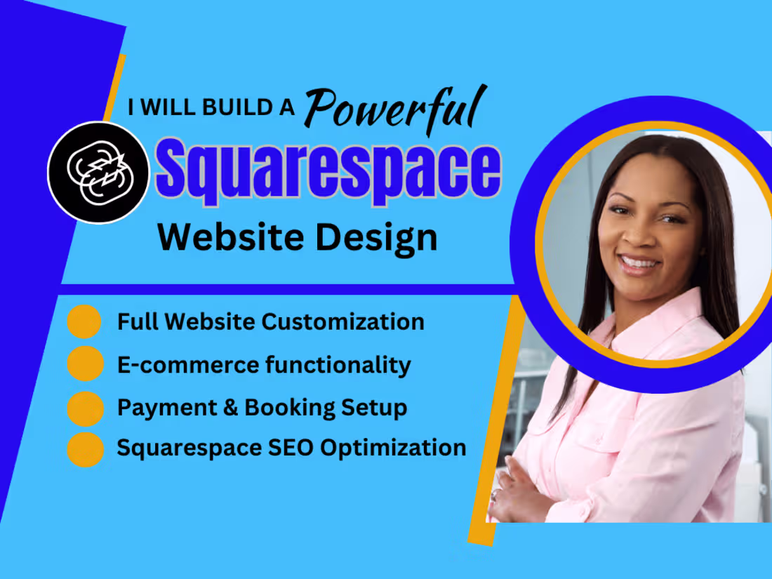 Cover image for Squarespace Expert, Squarespace Designer Website