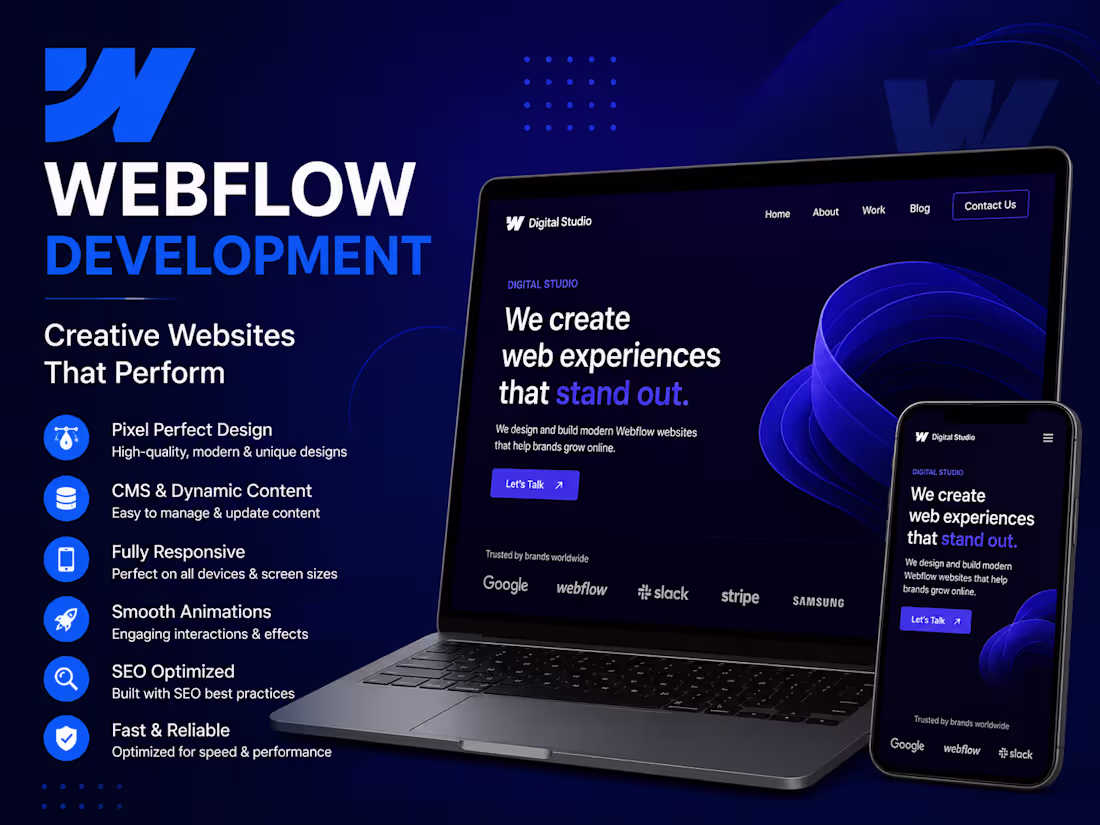Cover image for Webflow Website Development