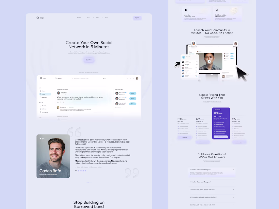 Cover image for This is what premium design💎 Clean, minimalist, intuitive