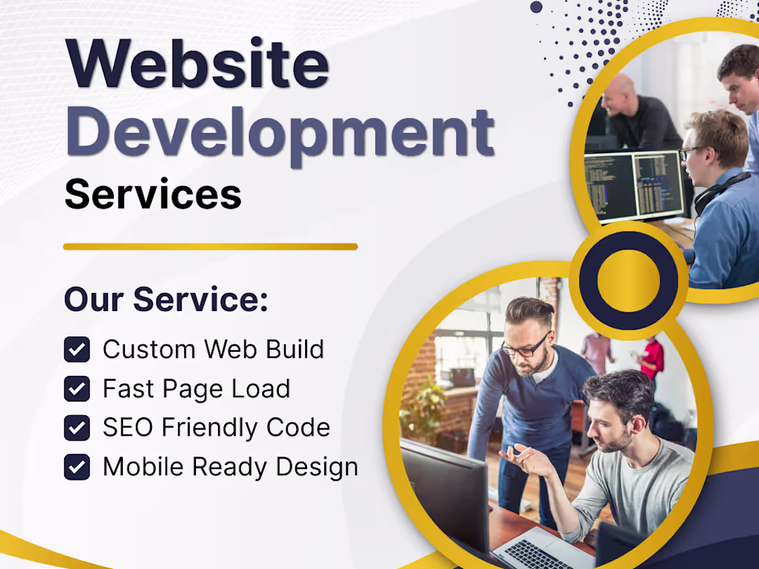 Cover image for I will create a modern, responsive and fast WordPress website