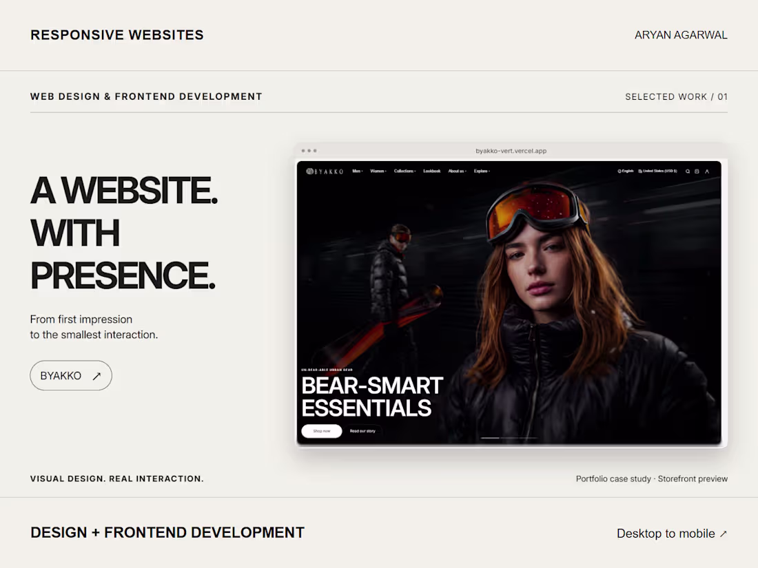 Cover image for Responsive Website Design & Frontend Development