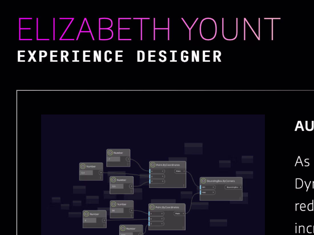 Cover image for Elizabeth Yount | Product Design