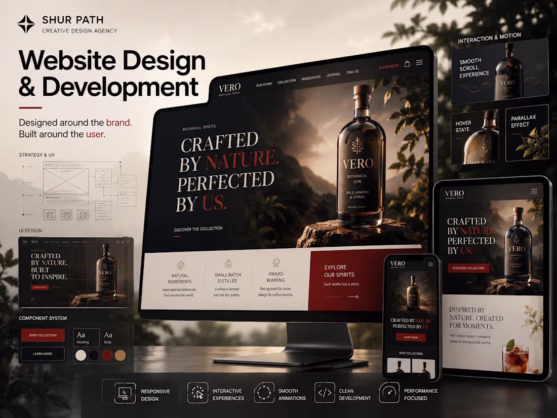 Cover image for Website Design & Development