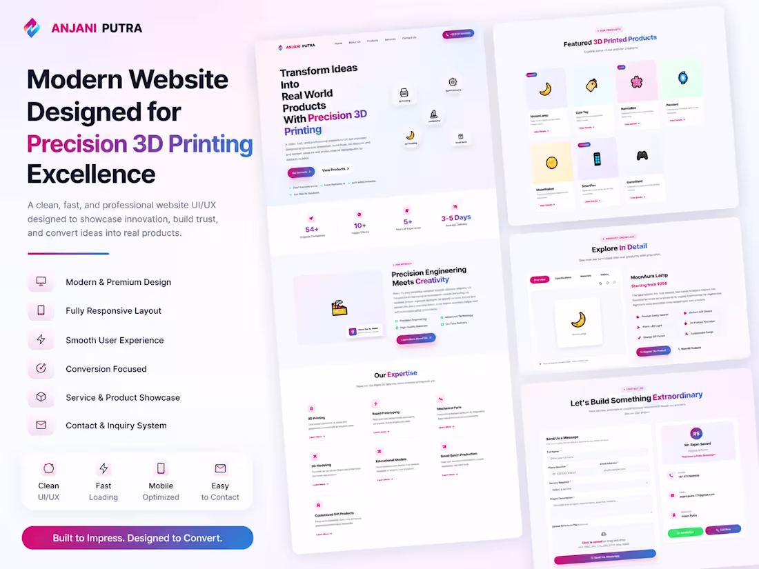 Cover image for Designed and developed a premium