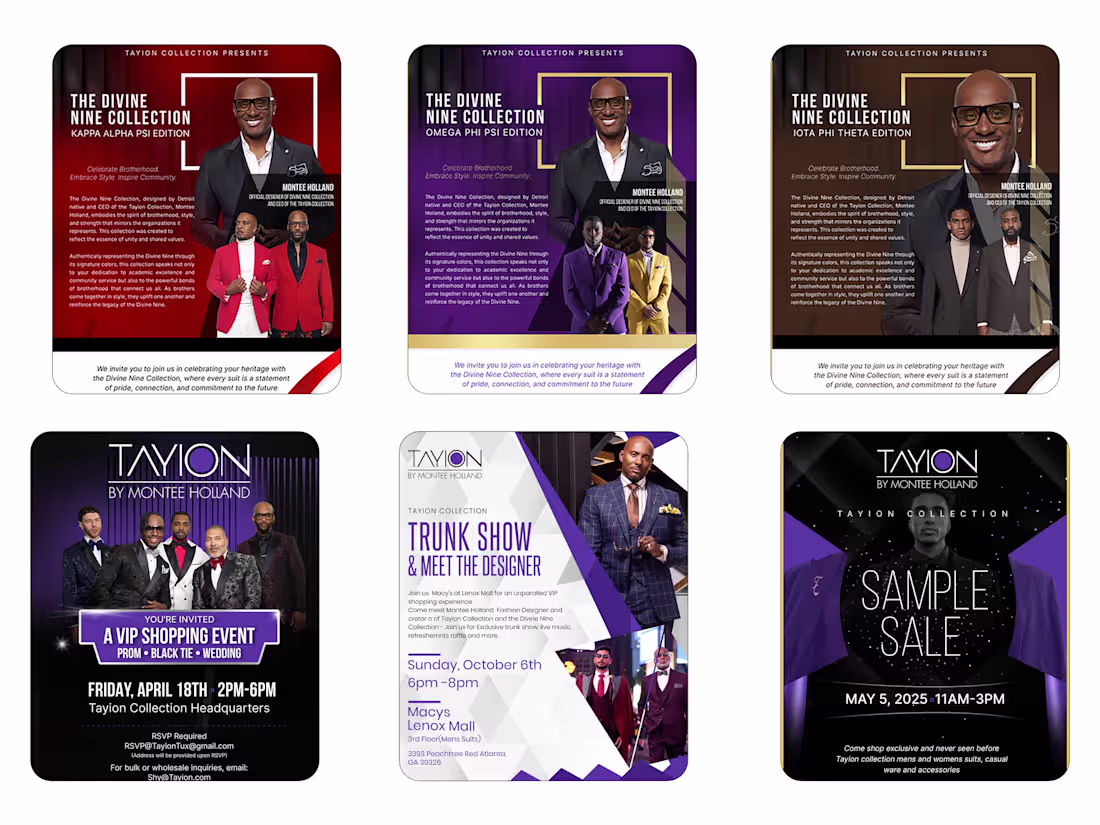 Cover image for I was commissioned to design a visual concept for the Tayion...
