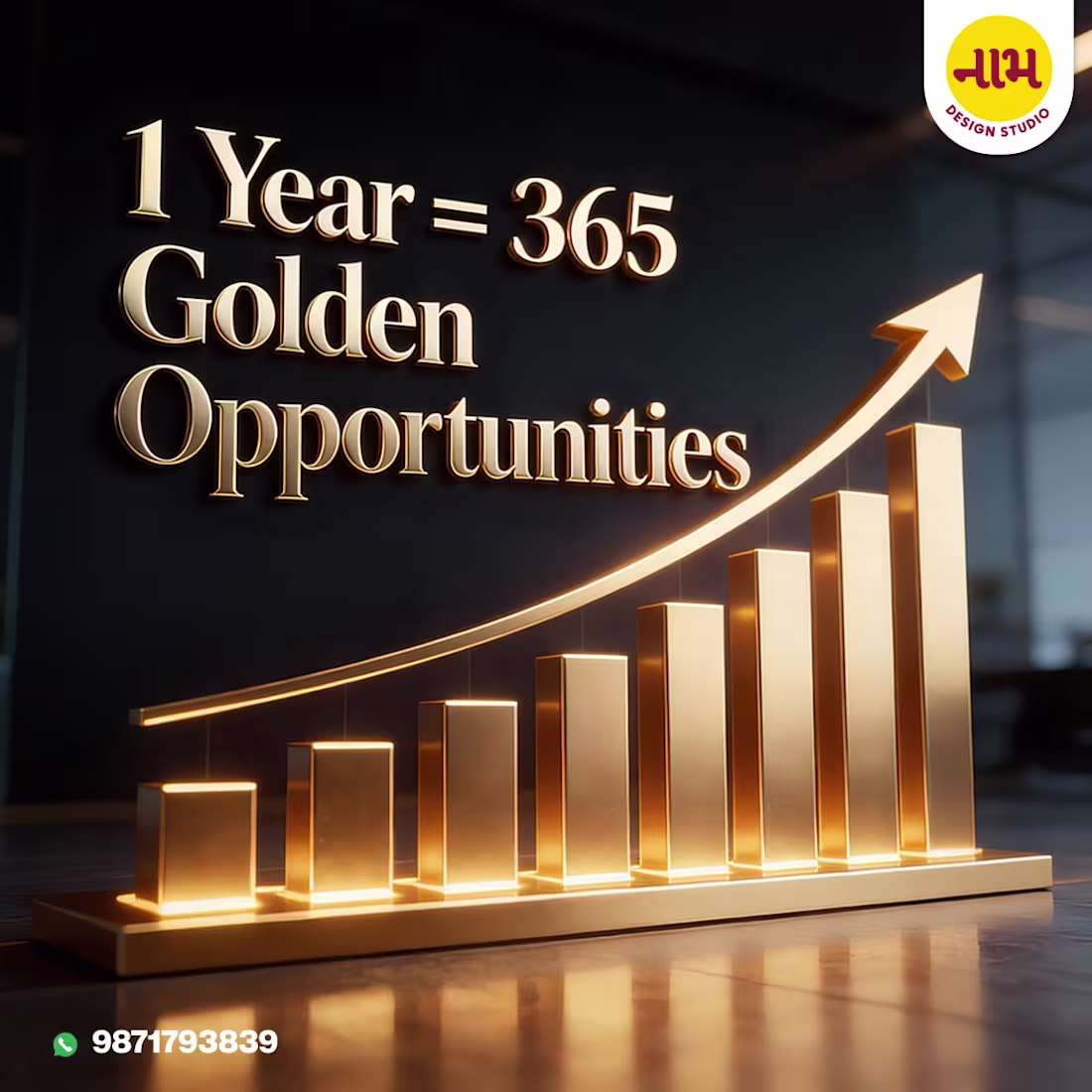 Cover image for 1 Year = 365 Golden