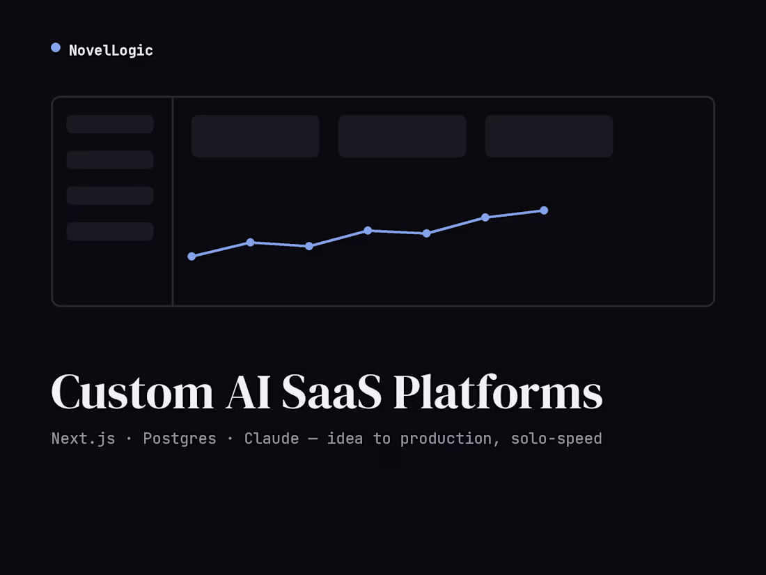Cover image for Custom AI SaaS Platforms