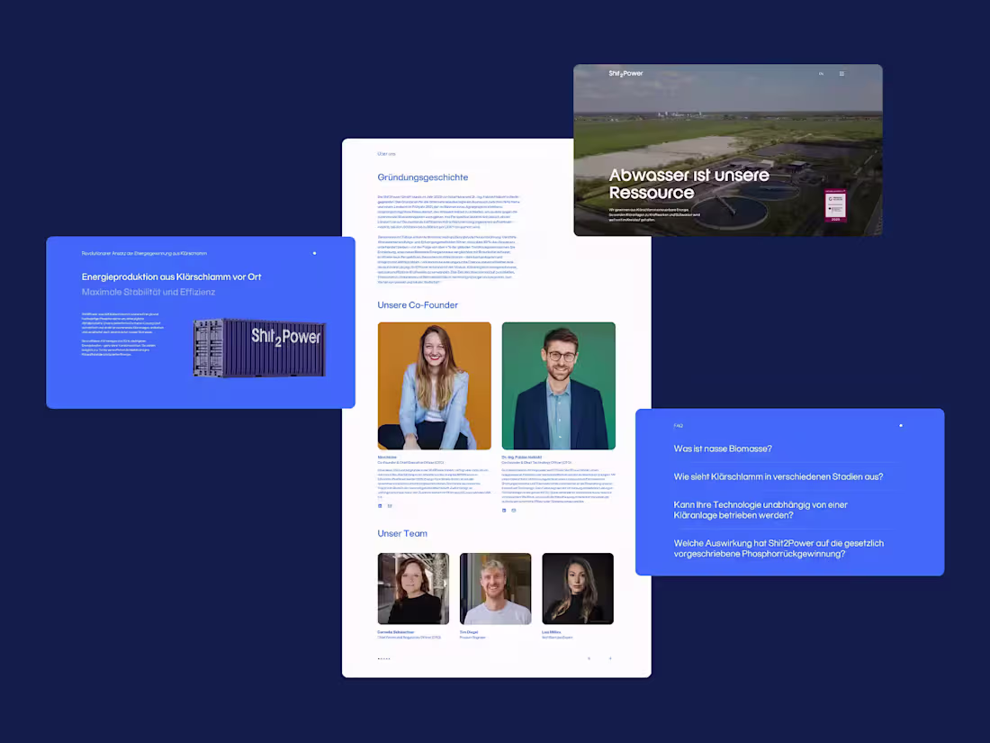 Cover image for Webflow Migration & Development for Shit2Power