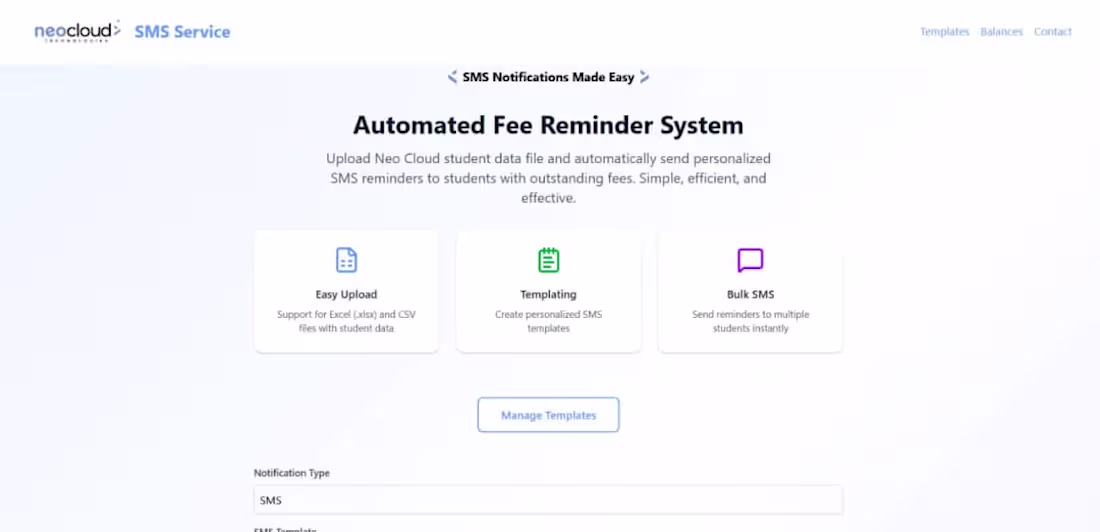 Cover image for Bulk Email & SMS Automation Platform Development
