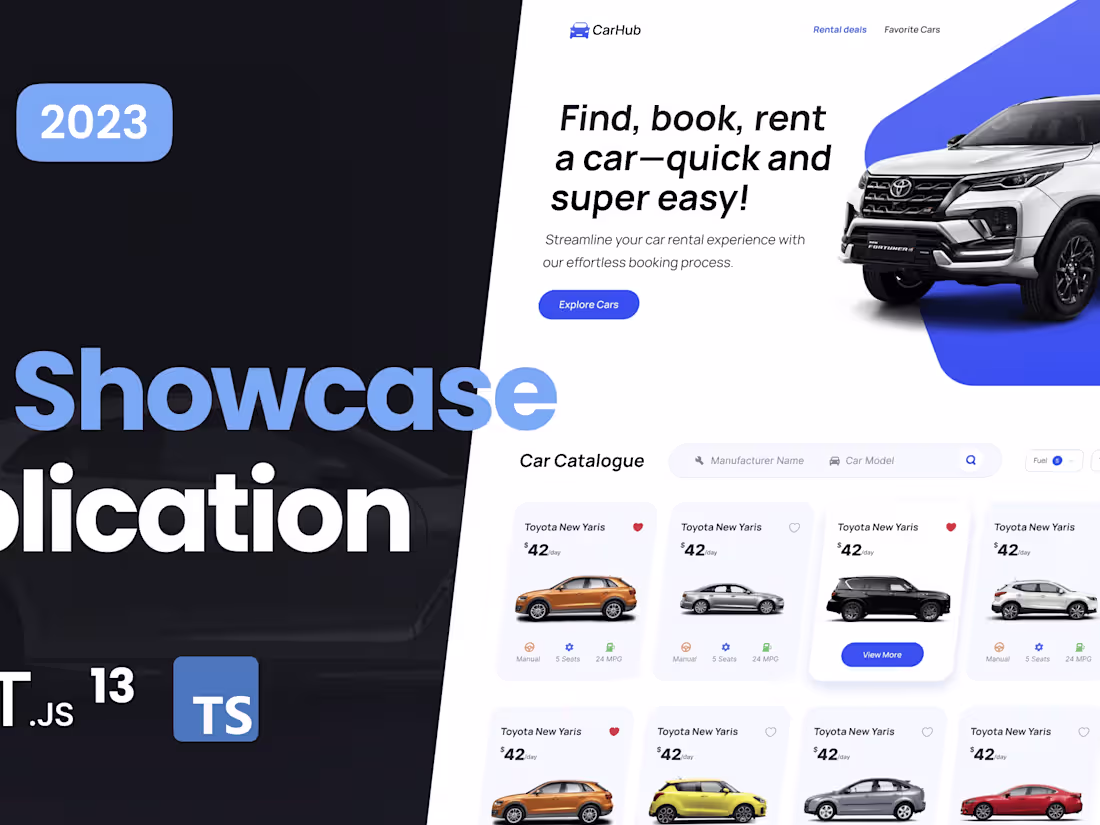 Cover image for CarHub Find, book, rent a car—quick and super easy!