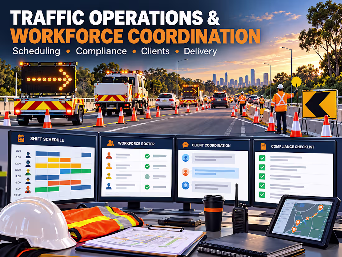 Cover image for Traffic Operations and Workforce Coordination
Client: