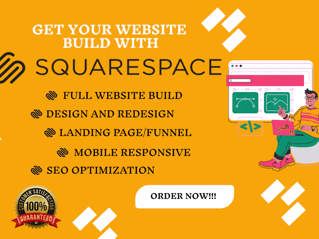 Cover image for Transform Your Online Presence with Expert Squarespace Website 