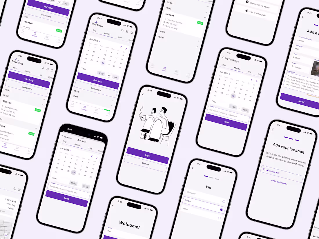 Cover image for Mobile App UI/UX Design for iOS & Android