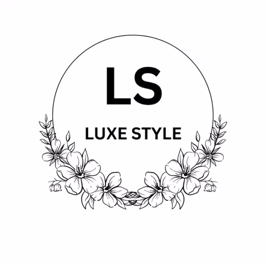 Cover image for MINIMAKIST BLACK & WHITE LOGO FOR LS LUXE STYLE -LUXURY BEAU...