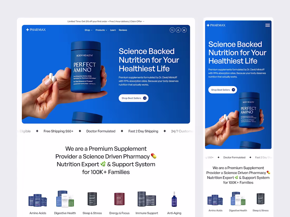 Cover image for Pharmacy Landing Page 