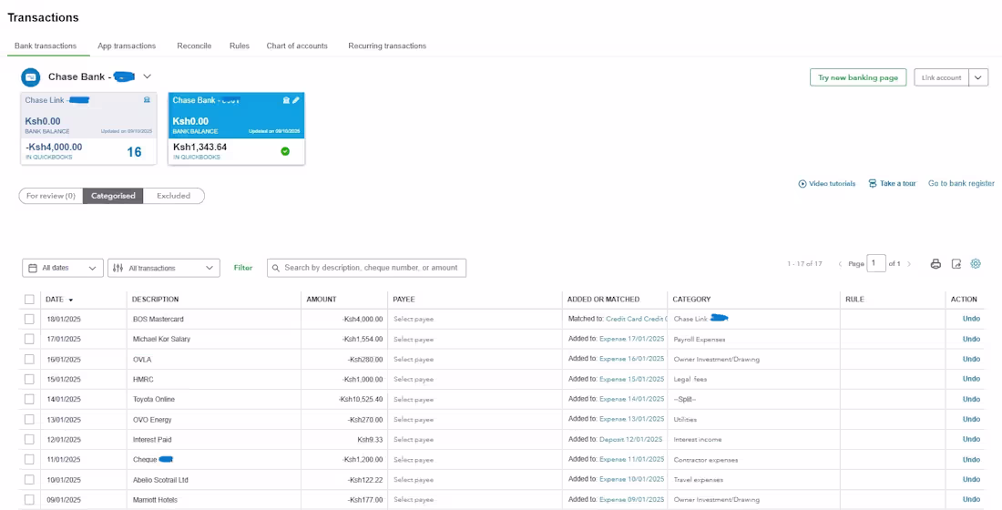 Cover image for Categorizing transactions
