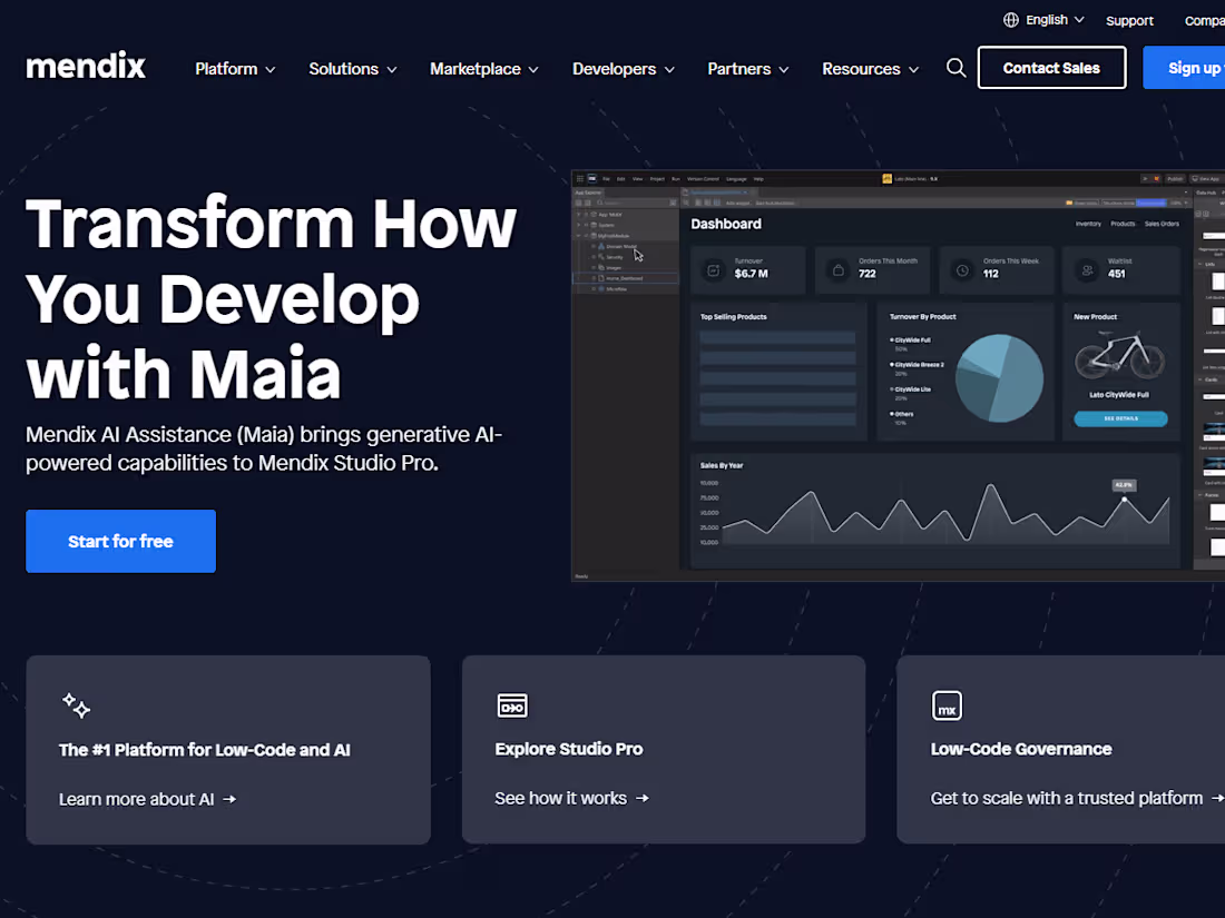 Cover image for Mendix Low-Code Development