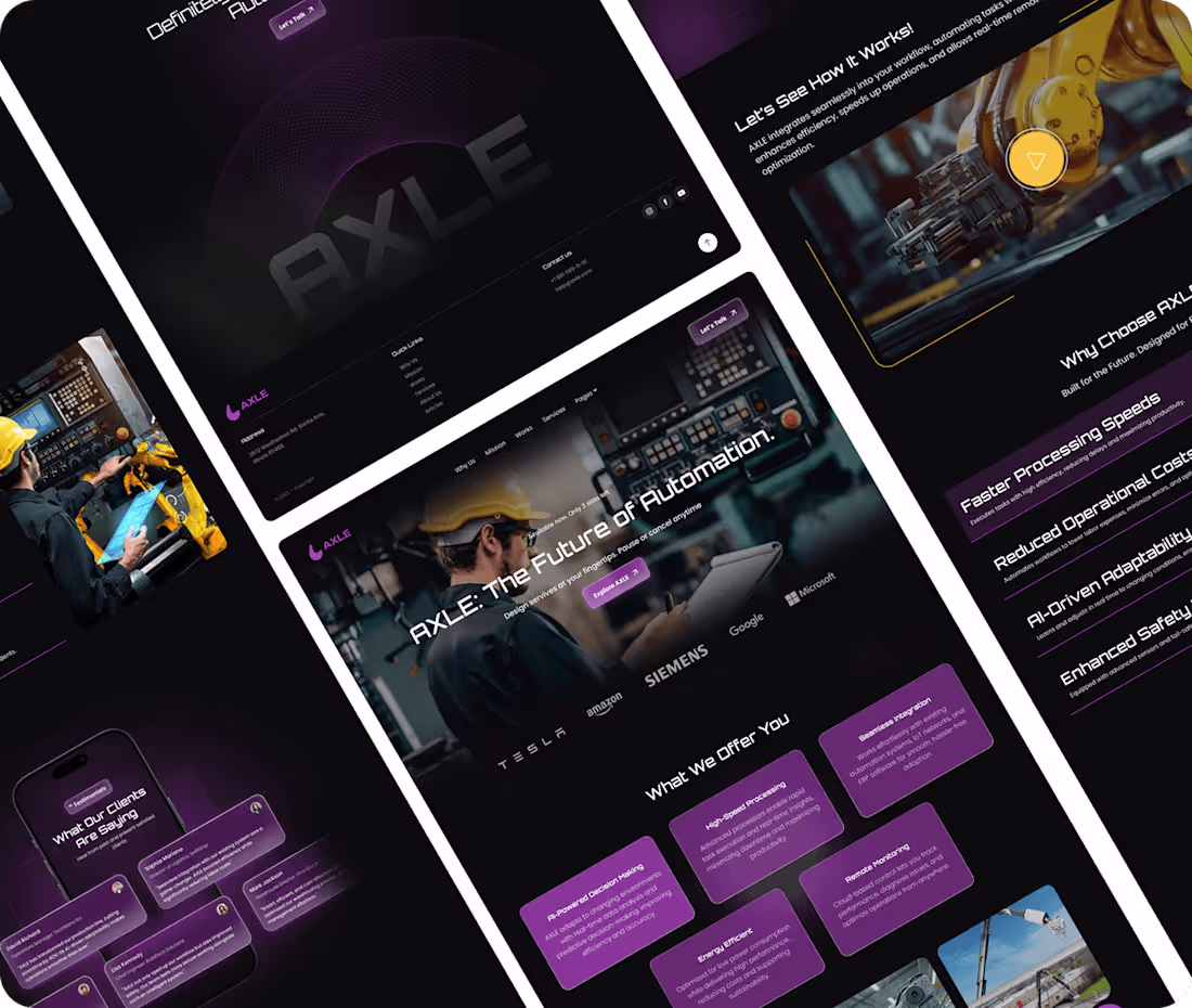 Cover image for AXLE Automation and Robotics Company