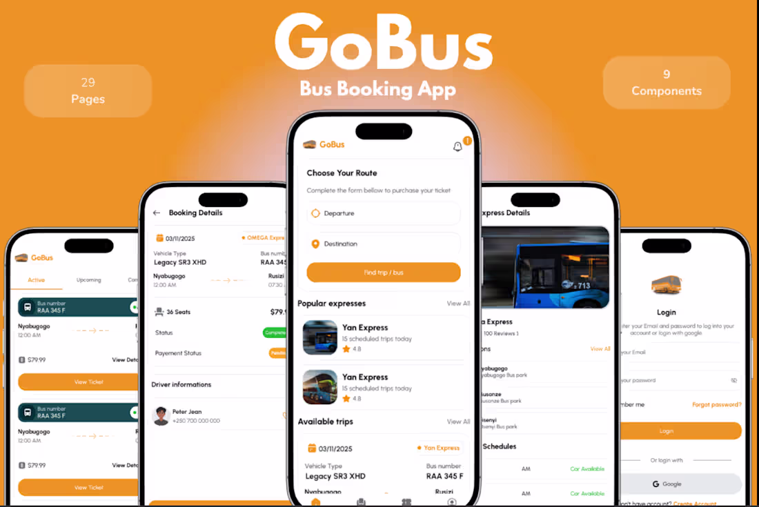 Cover image for GoBus – Multi Express Bus