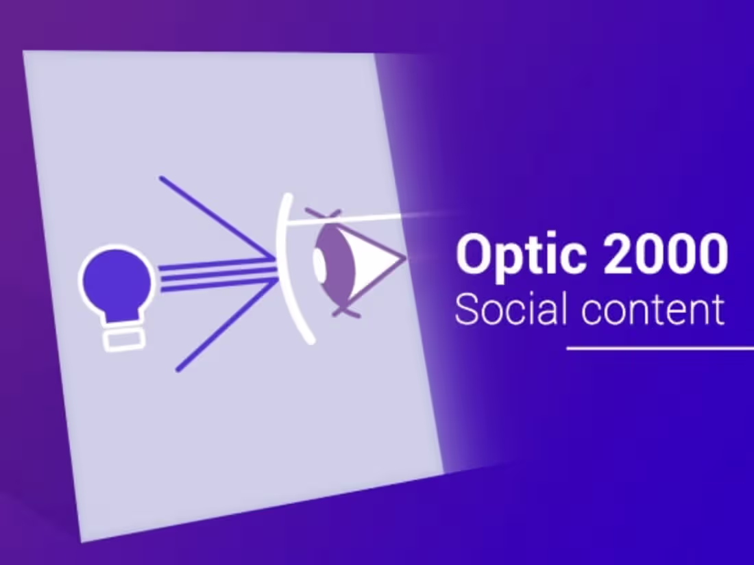 Cover image for Optic 2000 - Social content