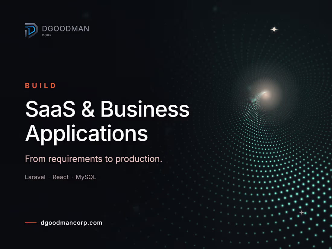 Cover image for Build a SaaS or Business Web Application