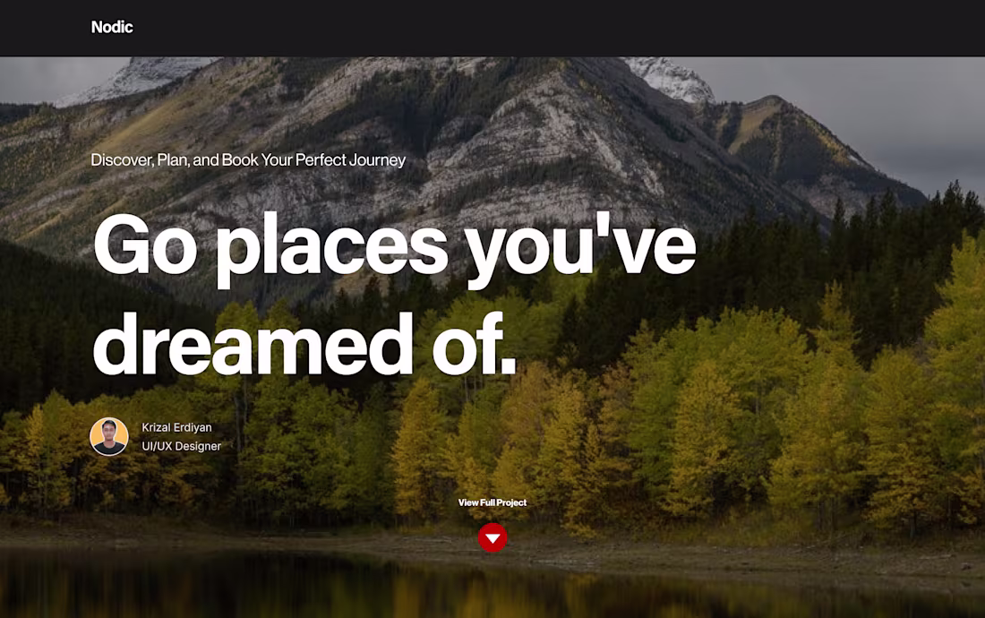 Cover image for Nodic - Discover, Plan, and Book Journey