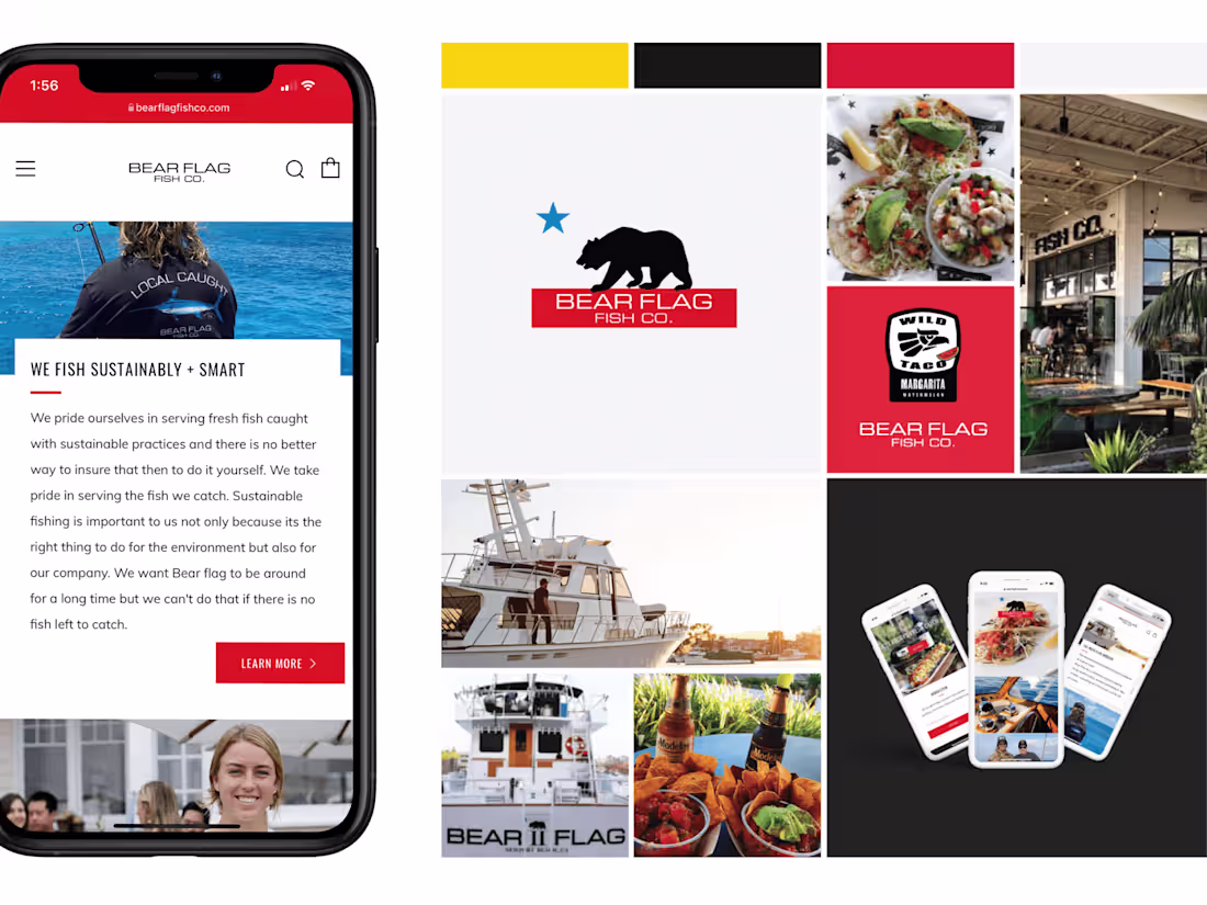 Cover image for Bear Flag Fish Case Study | Ignite Creativ | A Creative Agency