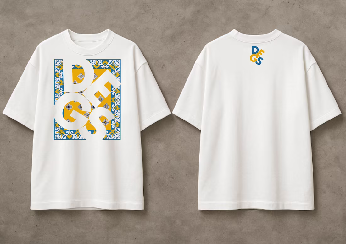 Cover image for New drop: an original t-shirt set for Degs and his latest re...