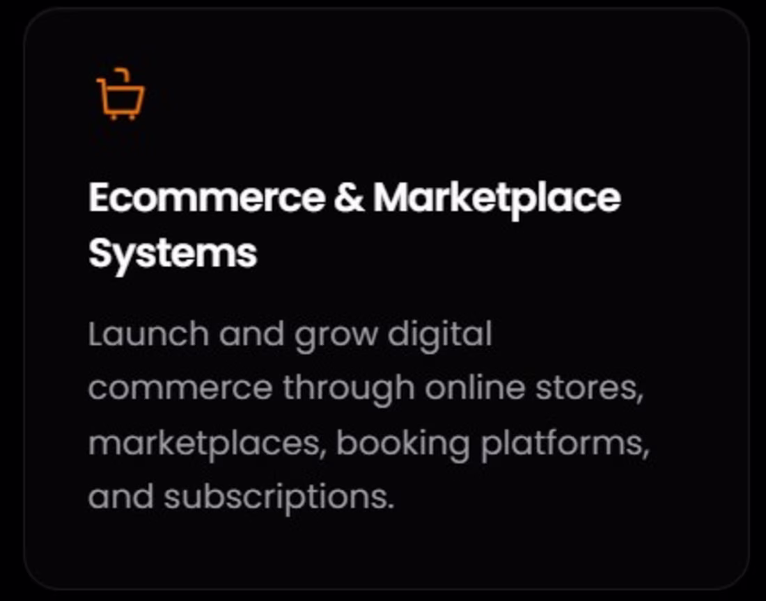Cover image for Ecommerce & Marketplace Systems