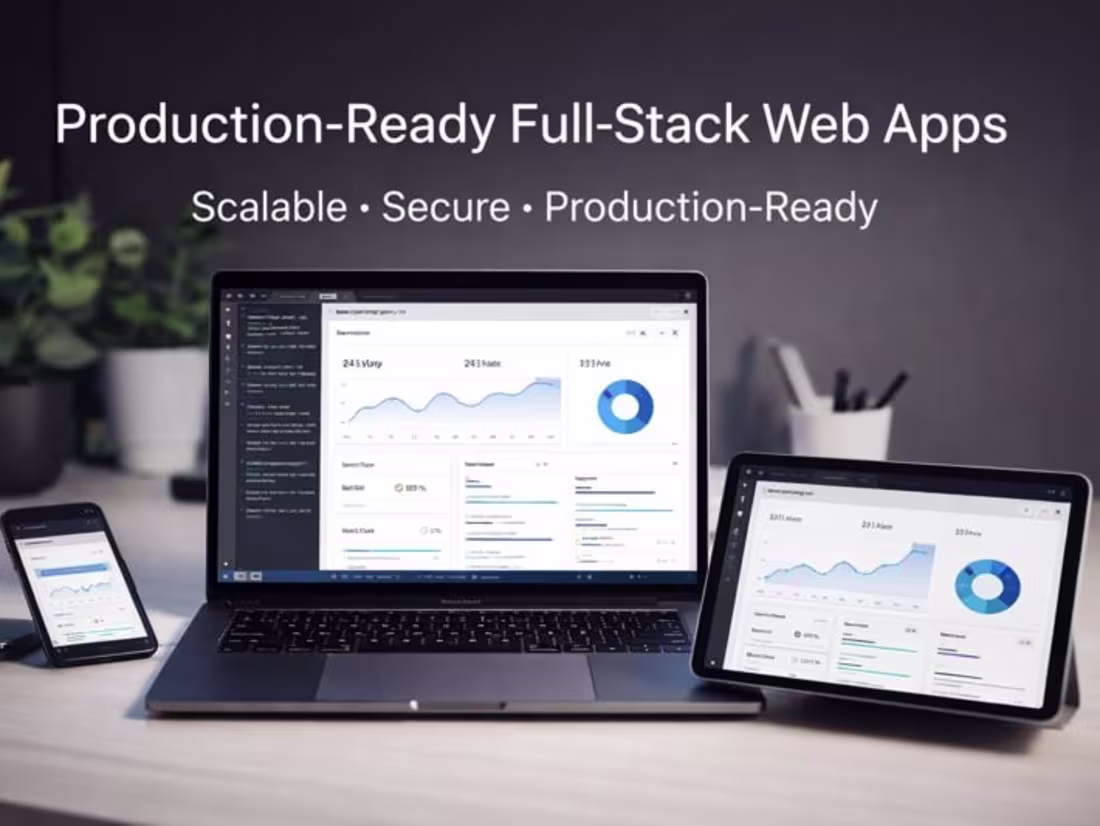 Cover image for Custom Web App Development (MVP to Production)