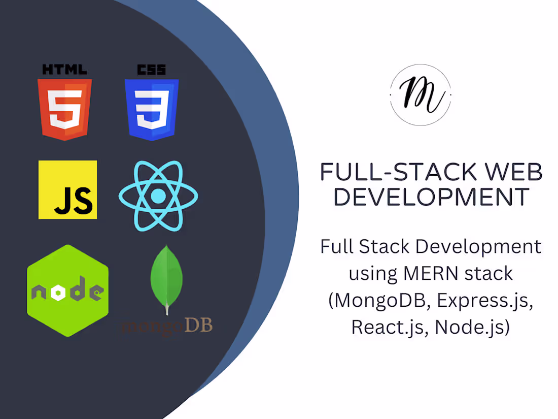 Cover image for Professional Full Stack Web Development