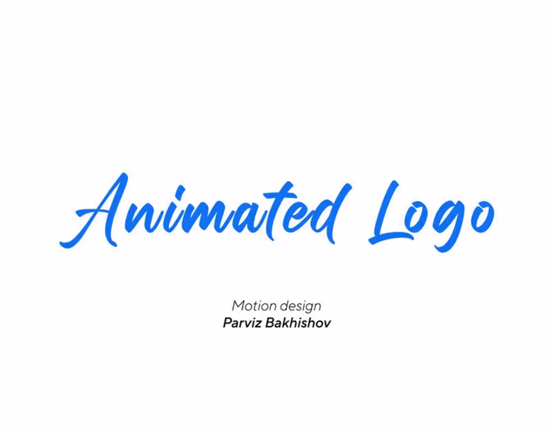 Cover image for Custom logo animation