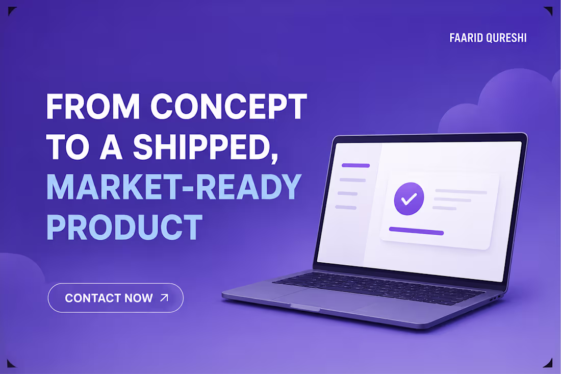 Cover image for From concept to a shipped, market-ready product