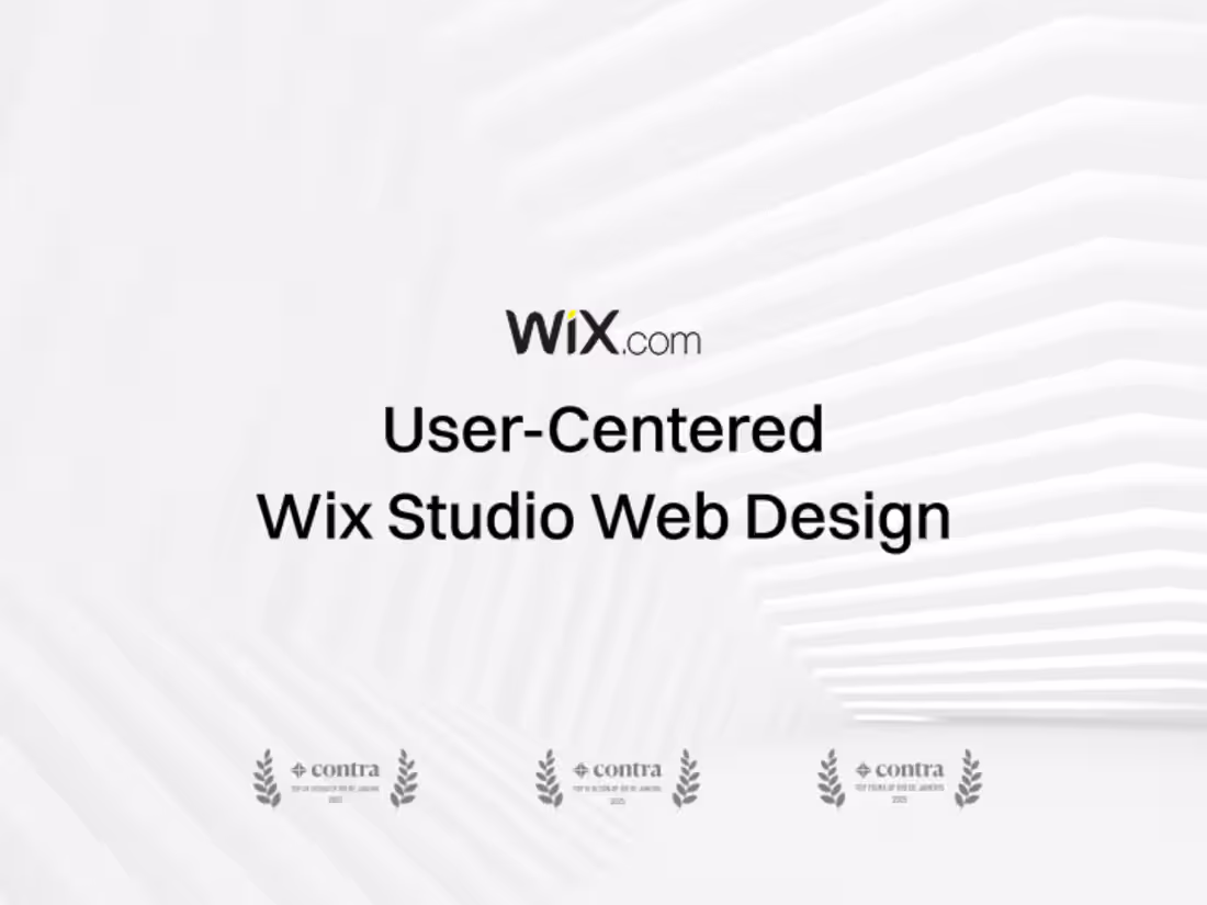Cover image for User-Centered Wix Studio Web Design